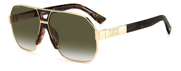 DSQUARED2 Occhiali da Sole Uomo 204910 Oro | Stile Inconfondibile