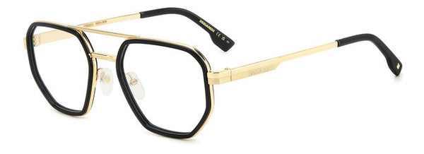 WOMEN'S EYEGLASSES DSQUARED2 D2 0025 - 807 BLACK 
