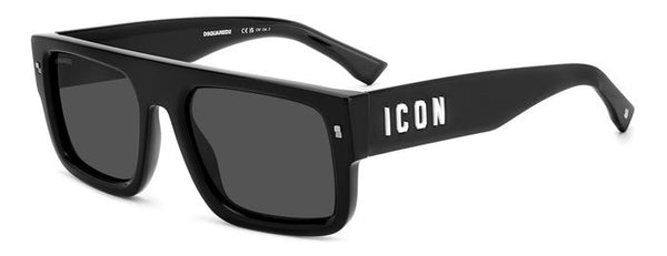 MEN'S EYEGLASSES DSQUARED2 D2 0008 - 807 BLACK 