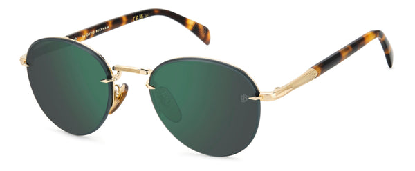 Occhiali da Sole David Beckham Uomo Oro DB 1173/S Originali