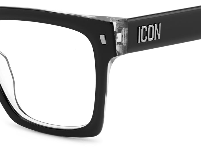 Occhiali da vista DSQUARED2 donna neri ICON 0019 | Stile Unico