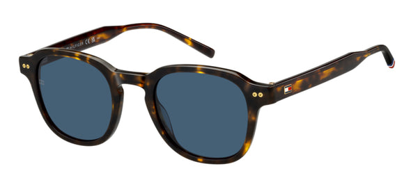 Occhiali da Sole Uomo Tommy Hilfiger TH 2185/S Avana Originali
