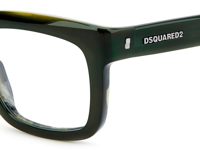 Occhiali da vista uomo Dsquared2 verdi – Modello D2 0144