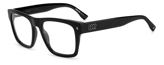 Occhiali da Vista Uomo Dsquared2 Neri D2 0037 | Stile Autentico