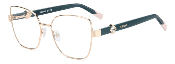 Occhiali da Vista Missoni Donna Oro MIS 0255 - Eleganza Iconica
