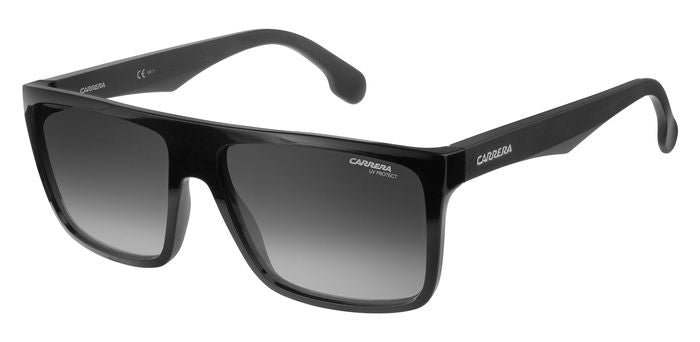Occhiali da sole Carrera uomo modello 5039/S in colorazione Avana, visti di fronte su sfondo bianco