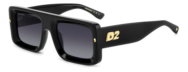 Occhiali da sole uomo DSQUARED2 neri D2 0141/S | Stile e Protezione