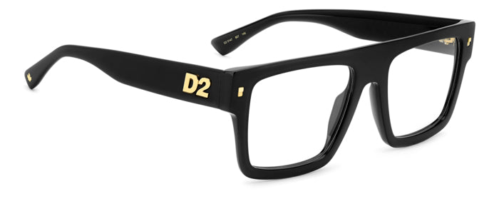 Occhiali da vista uomo DSQUARED2 D2 0147 Neri | Stile Distintivo