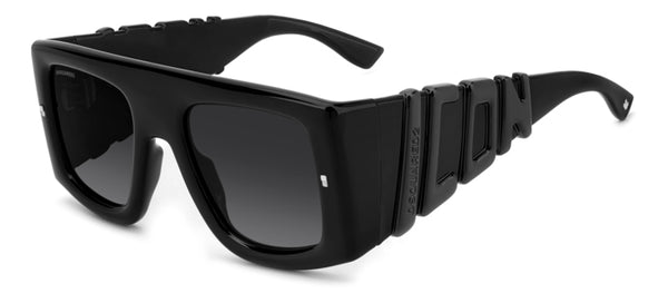 Occhiali da Sole Dsquared2 Uomo Neri ICON 0024/S – Stile Deciso