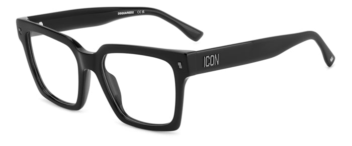 Occhiali da vista DSQUARED2 donna neri ICON 0019 | Stile Unico