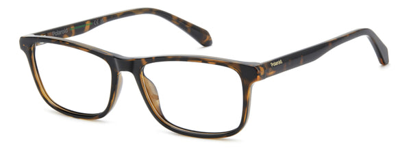 Occhiali da vista uomo Polaroid Avana PLD D598 - Stile Maschile
