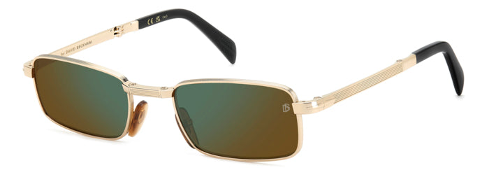 Occhiali da sole David Beckham modello DB 99 ORIGAMI da uomo con montatura color oro