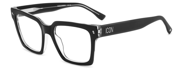 Occhiali da vista DSQUARED2 donna neri ICON 0019 | Stile Unico