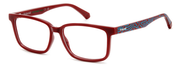 Polaroid Kids 109325: Occhiali da Vista Rossi per Bambini