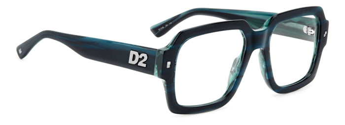 Occhiali da Vista Uomo DSQUARED2 D2 0148 Neri Originali