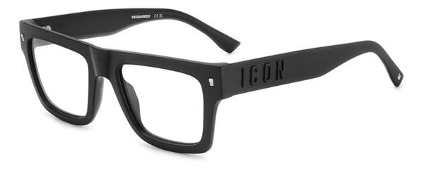 Occhiali da vista DSQUARED2 uomo neri ICON 0023 108869