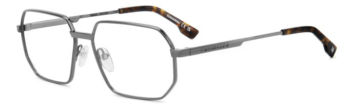 Occhiali da Vista Uomo DSQUARED2 Oro D2 0158 - Stile Raffinato