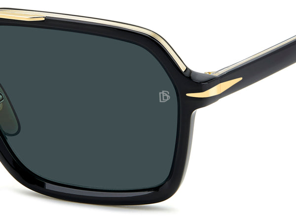 Occhiali da Sole Uomo David Beckham Neri DB 7128/S Originali