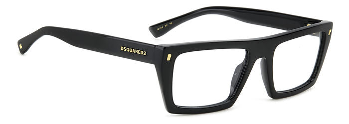 Occhiali da Vista Dsquared2 Uomo Neri 108264 (D2 0130)