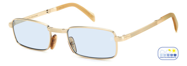 Occhiali da Sole David Beckham Uomo Oro DB 99 ORIGAMI - Stile Inconfon