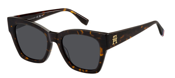 Occhiali da sole donna Tommy Hilfiger avana TH 2156/S