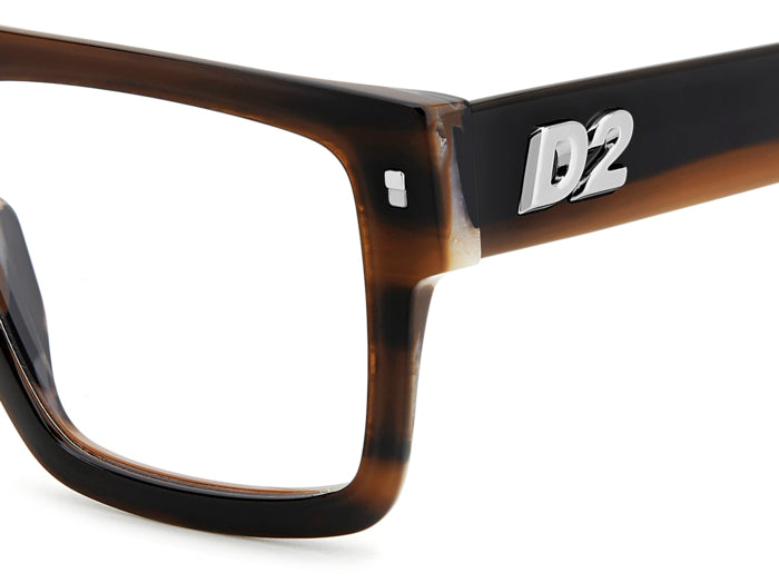 Occhiali da vista uomo DSQUARED2 D2 0147 Neri | Stile Distintivo