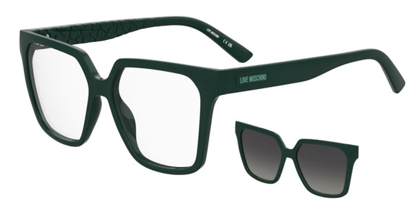Occhiali da Vista Donna MOSCHINO LOVE Verdi MOL688/C Originali