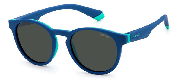 Occhiali da Sole Polaroid Kids Azzurri 204872 (PLD 8048/S)