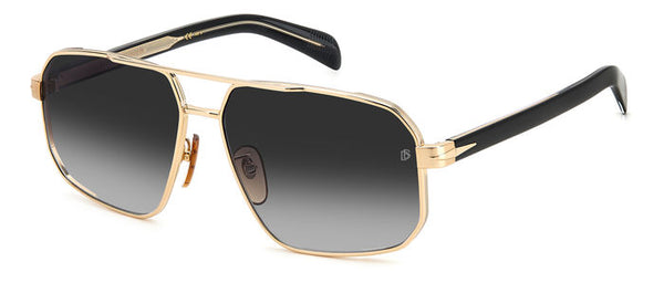 Occhiali da Sole David Beckham Uomo Oro DB 7102/S Originali