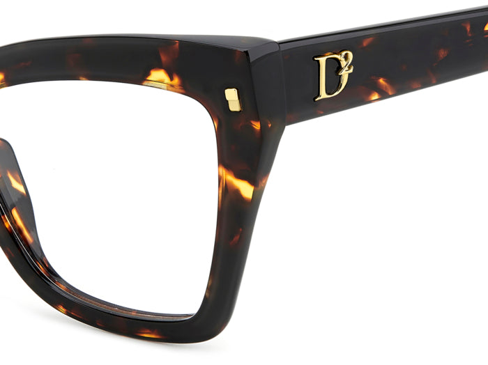 Occhiali da Vista DSQUARED2 Donna Avana 108867 (D2 0152)