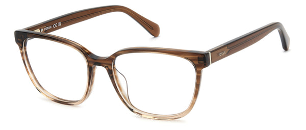 Occhiali da vista donna FOSSIL marroni FOS 7200: Eleganza Naturale