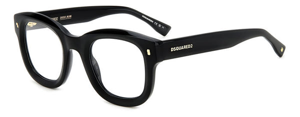 Occhiali da Vista Uomo DSQUARED2 Neri D2 0091 | Stile Essenziale