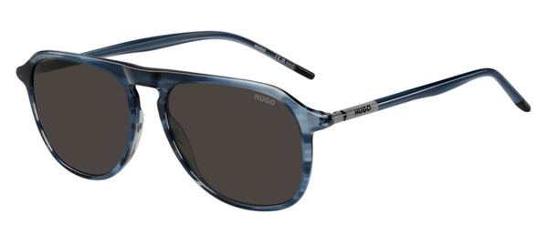 Occhiali da sole uomo HUGO 207976 blu - Stile Moderno HG 1345/S
