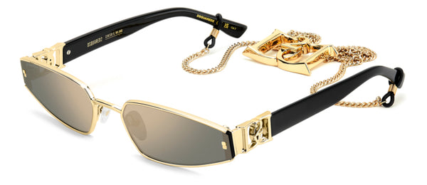 Occhiali da Sole DSQUARED2 Donna Oro 207912 - Stile Iconico
