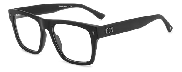 Occhiali da vista DSQUARED2 uomo neri - Modello ICON 0018