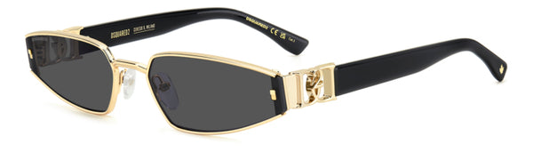 Occhiali da Sole DSQUARED2 Donna Oro 207904 D2 0168/S Originali