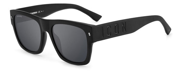 Occhiali da sole uomo Dsquared2 neri ICON 0004/S - Modello 204881