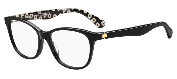 Vite cerniera ricambio originale KATE SPADE per occhiali, colore nero.