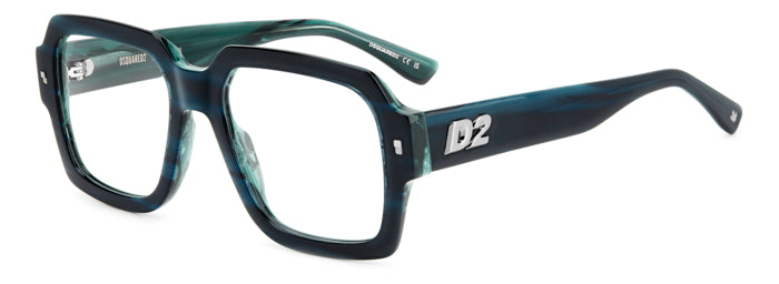 Occhiali da Vista Uomo DSQUARED2 D2 0148 Neri Originali