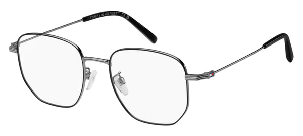 Occhiali da vista uomo Tommy Hilfiger neri TH 2237/F | Stile classico