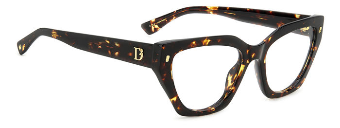 Occhiali da vista DSQUARED2 donna avana 107808 (D2 0117)