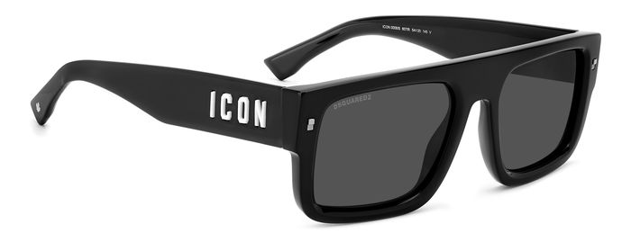 Occhiali da Sole Dsquared2 Icon 0008/S Neri Uomo | Stile Distintivo
