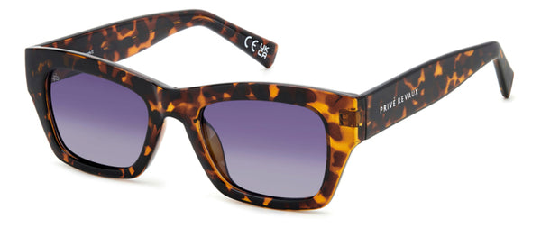 Occhiali da Sole Donna PRIVE' REVEAUX COCOA BEACH Avana Originali