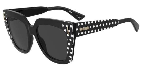 Occhiali da Sole MOSCHINO Donna Neri MOS207/S - Stile Iconico