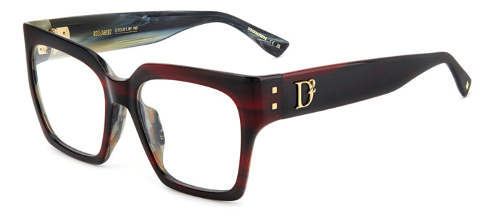 Occhiali da Vista DSQUARED2 Donna Avana D2 0151/G | Stile Autentico