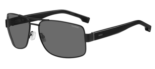 Occhiali da Sole BOSS Uomo Neri 1761/S - Stile e Protezione UV