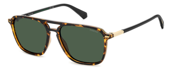 Occhiali da Sole Uomo Polaroid Avana PLD 4182/S/X - Stile Classico