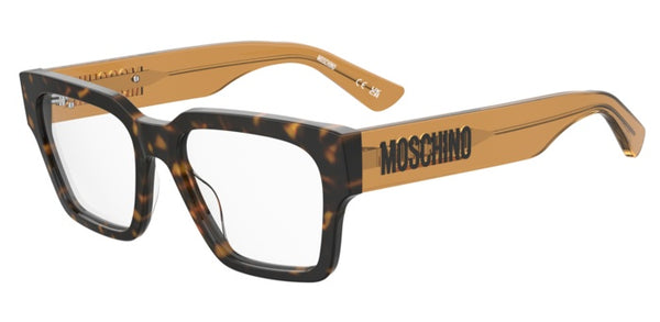 Occhiali da Vista Uomo Moschino Avana 108660 (MOS645) Originali