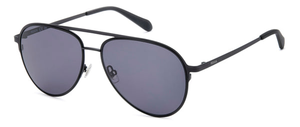 Occhiali da Sole Uomo Fossil Neri 207764 | Stile Classico