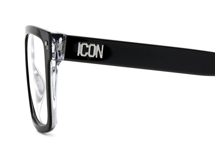 Occhiali da Vista Dsquared2 ICON 0012 Neri Uomo | Stile Distintivo